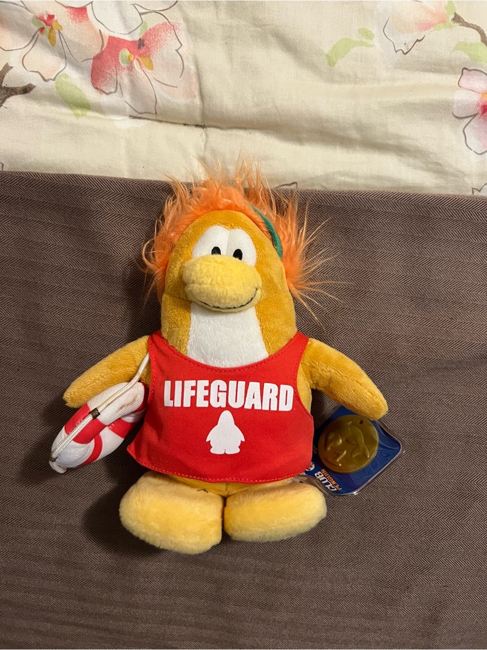 Disney’s Club Penguin: Lifeguard Plush Disney Store Stuffed Animal